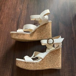 White Jimmy Choo Wedge Sandals 36.5 | Aleili 100 Sandals Apr 2020